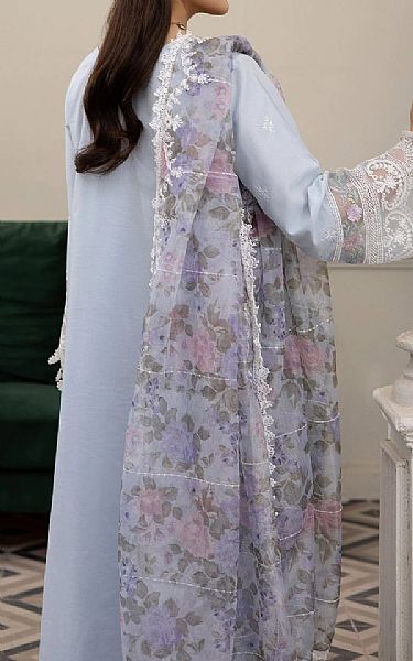 Adans Libas Light Blue Lawn Suit | Pakistani Lawn Dress in USA- Image 2