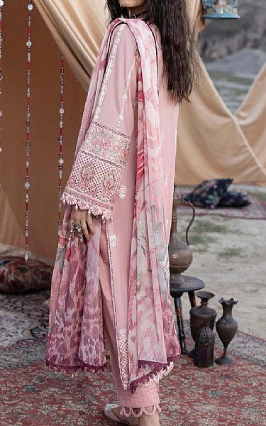 Adans Libas Pink Lawn Suit | Pakistani Lawn Suits- Image 2