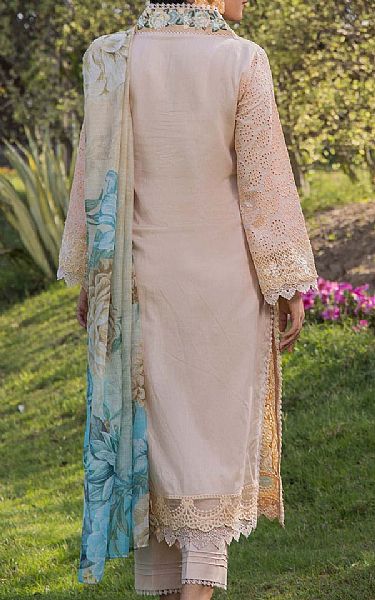 Adans Libas Peach Lawn Suit | Pakistani Lawn Dress in USA- Image 2