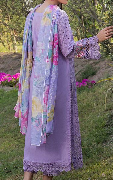 Adans Libas Lavender Lawn Suit | Pakistani Lawn Dress in USA- Image 2