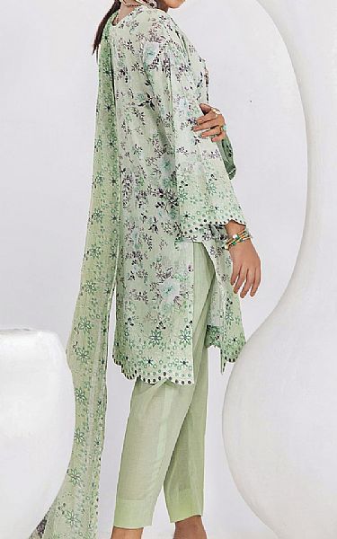Adans Libas Pale Leaf Lawn Suit | Pakistani Lawn Suits- Image 2