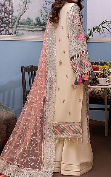 Adans Libas Ivory Chiffon Suit | Pakistani Dresses in USA- Image 2