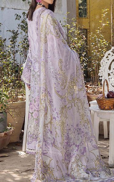 Adans Libas Lilac Lawn Suit | Pakistani Lawn Dress in USA- Image 2