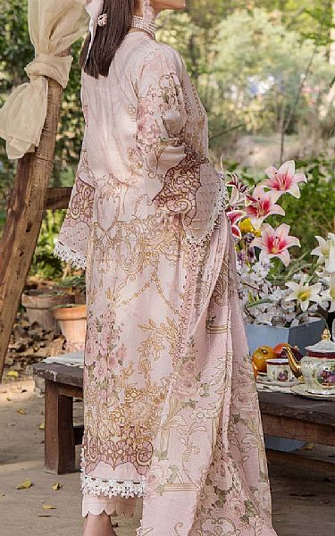 Adans Libas Light Pink Lawn Suit | Pakistani Lawn Dress in USA- Image 2