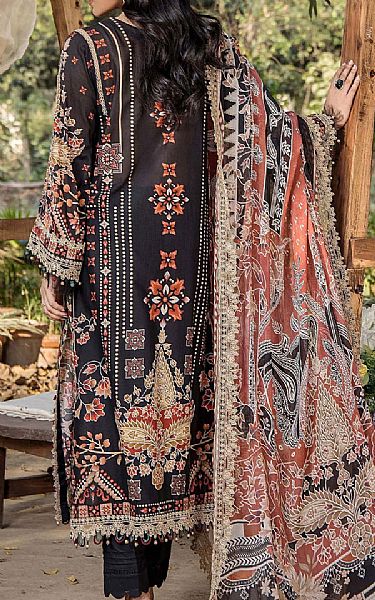 Adans Libas Black Lawn Suit | Pakistani Lawn Dress in USA- Image 2