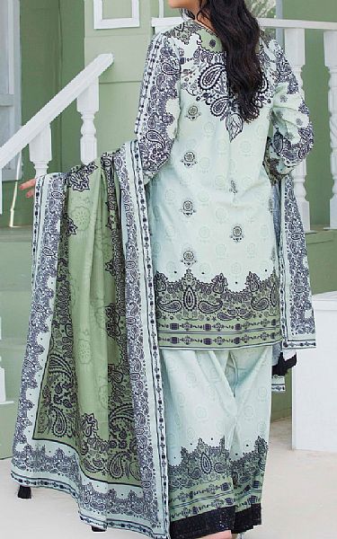 Adans Libas Sea Mist Slub Suit | Pakistani Winter Dresses in USA- Image 2