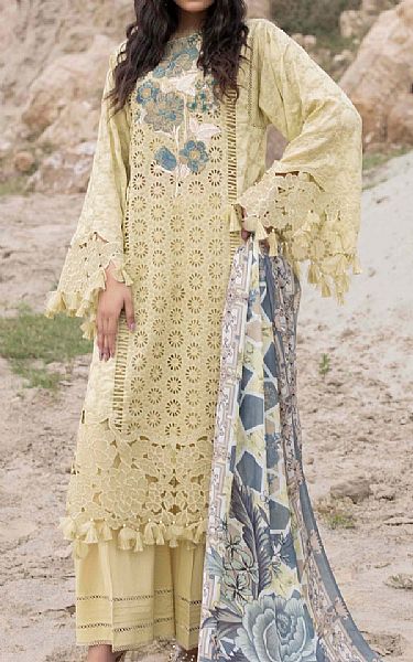 Adans Libas Winter Hazel Lawn Suit | Pakistani Lawn Suits- Image 1