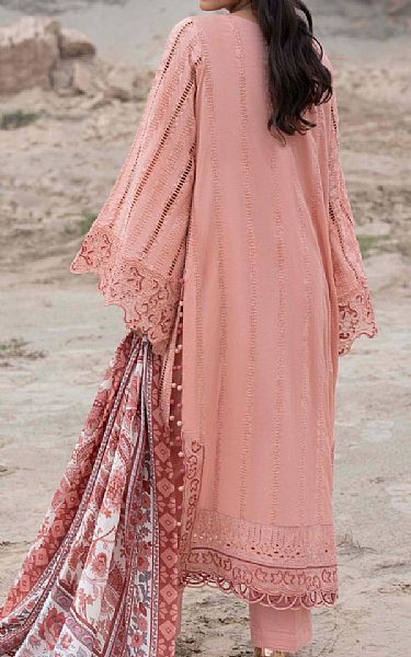 Adans Libas Oriental Pink Lawn Suit | Pakistani Lawn Suits- Image 2