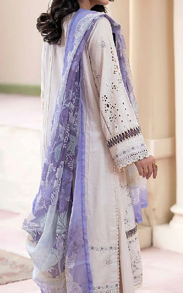 Adans Libas White Linen Suit | Pakistani Winter Dresses in USA- Image 2