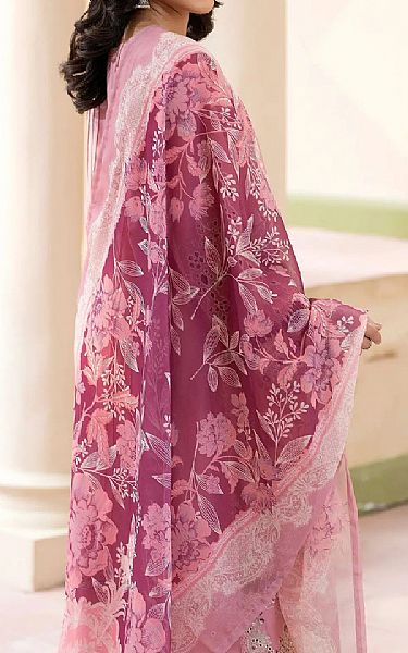 Adans Libas Pink Linen Suit | Pakistani Winter Dresses in USA- Image 2