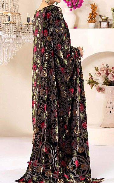 Adans Libas Brown Velvet Suit | Pakistani Winter Dresses in USA- Image 2
