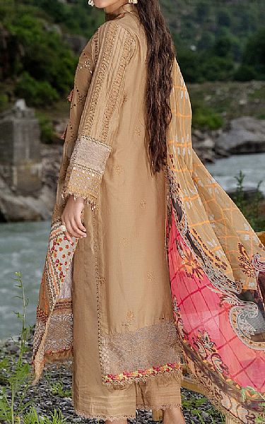 Adans Libas Tan Lawn Suit | Pakistani Lawn Dress in USA- Image 2