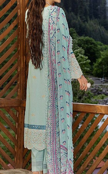Adans Libas Sky Blue Lawn Suit | Pakistani Lawn Dress in USA- Image 2