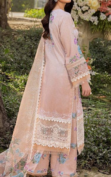 Adans Libas Cavern Pink Lawn Suit | Pakistani Lawn Dress in USA- Image 2