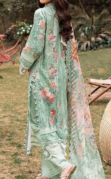 Adans Libas Summer Green Lawn Suit | Pakistani Lawn Suits- Image 2