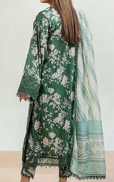 Adans Libas Green Lawn Suit | Pakistani Lawn Dress in USA- Image 2