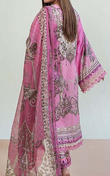 Adans Libas Pink Lawn Suit | Pakistani Lawn Dress in USA- Image 2