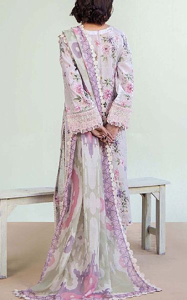 Adans Libas Lavender Lawn Suit | Pakistani Lawn Dress in USA- Image 2