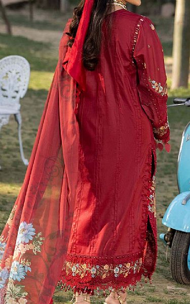 Adans Libas Scarlet Lawn Suit | Pakistani Lawn Dress in USA- Image 2