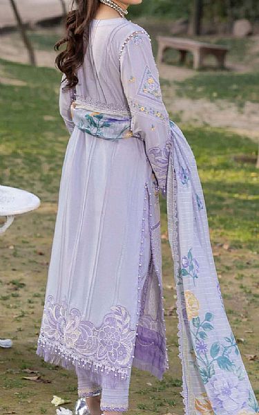 Adans Libas Lavender Lawn Suit | Pakistani Lawn Dress in USA- Image 2