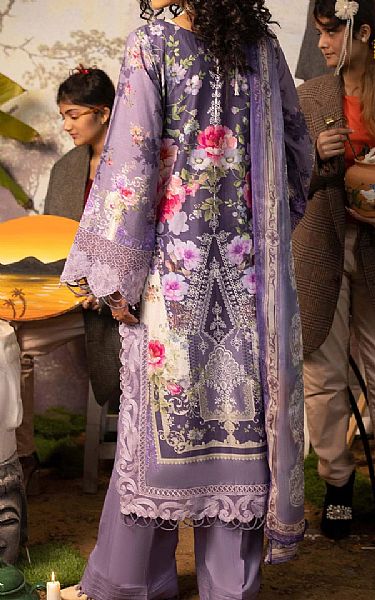 Adans Libas Lilac Lawn Suit | Pakistani Lawn Suits- Image 2