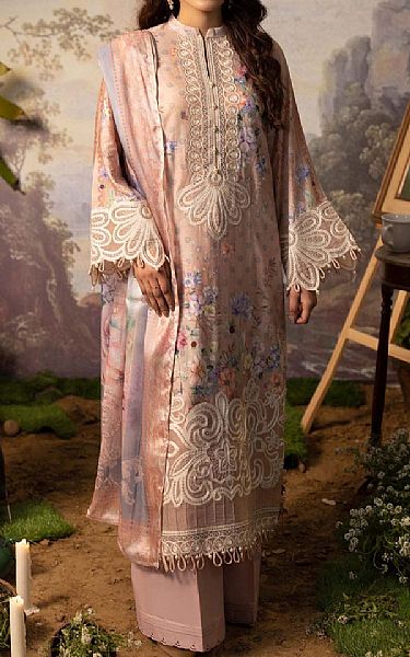 Adans Libas Brandy Rose Lawn Suit | Pakistani Lawn Suits- Image 1