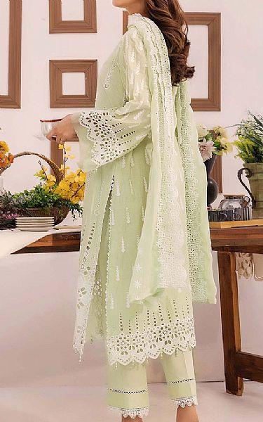Adans Libas Green Mist Lawn Suit | Pakistani Lawn Dress in USA- Image 2