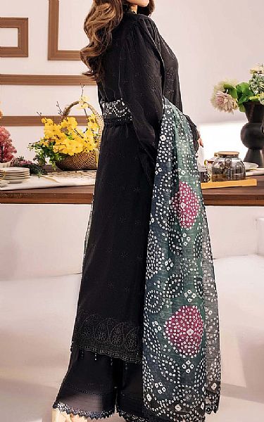 Adans Libas Black Lawn Suit | Pakistani Lawn Dress in USA- Image 2