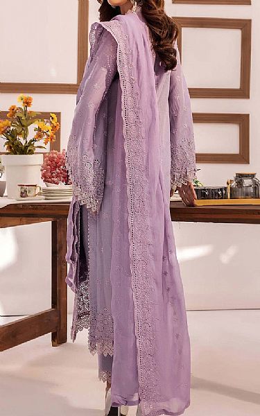 Adans Libas Lilac Lawn Suit | Pakistani Lawn Dress in USA- Image 2