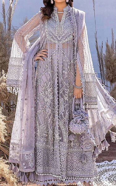 Adans Libas Lavender Net Suit | Pakistani Dresses in USA- Image 1