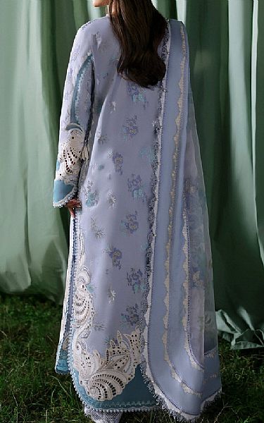 Afrozeh Lilac Lawn Suit | Pakistani Lawn Dress in USA- Image 2