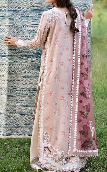 Afrozeh Oyster Pink Lawn Suit | Pakistani Lawn Dress in USA- Image 2