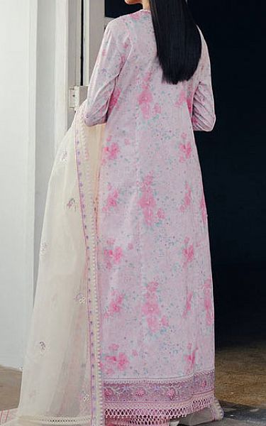 Afrozeh Blush Pink Lawn Suit | Pakistani Lawn Dress in USA- Image 2