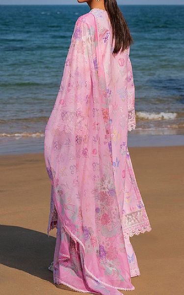 Afrozeh Pink Lawn Suit | Pakistani Lawn Dress in USA- Image 2