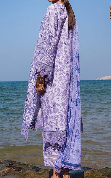 Afrozeh Lilac Lawn Suit | Pakistani Lawn Dress in USA- Image 2