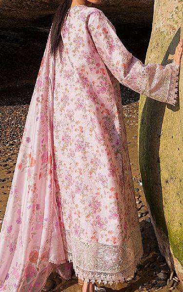 Afrozeh Baby Pink Lawn Suit | Pakistani Lawn Dress in USA- Image 2