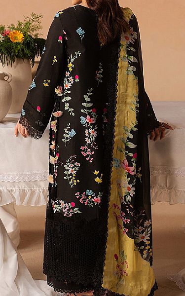 Afrozeh Black Lawn Suit | Pakistani Lawn Dress in USA- Image 2
