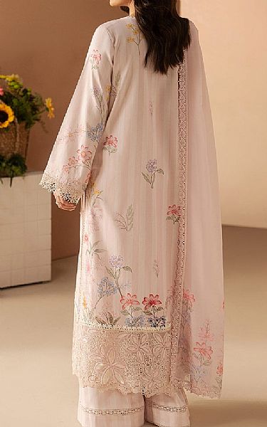Afrozeh Pale Pink Lawn Suit | Pakistani Lawn Dress in USA- Image 2