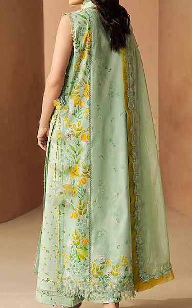 Afrozeh Mint Green Lawn Suit | Pakistani Lawn Dress in USA- Image 2