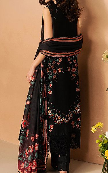 Afrozeh Black Lawn Suit | Pakistani Lawn Dress in USA- Image 2
