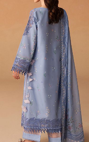 Afrozeh Lavender Grey Lawn Suit | Pakistani Lawn Dress in USA- Image 2