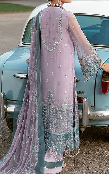 Lilac Chiffon Suit | Pakistani Dresses in USA