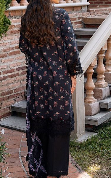 Afrozeh Black Lawn Suit | Pakistani Lawn Dress in USA- Image 2