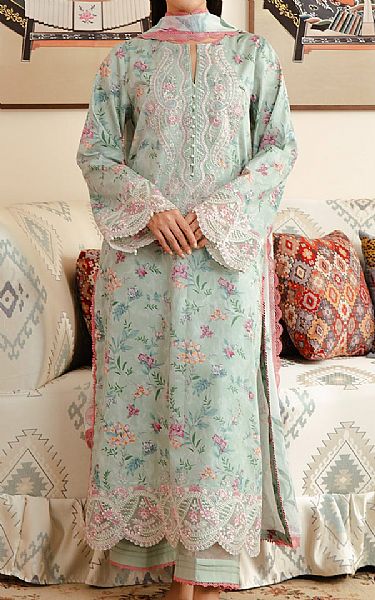 Afrozeh Spring Rain Lawn Suit | Pakistani Lawn Suits- Image 1