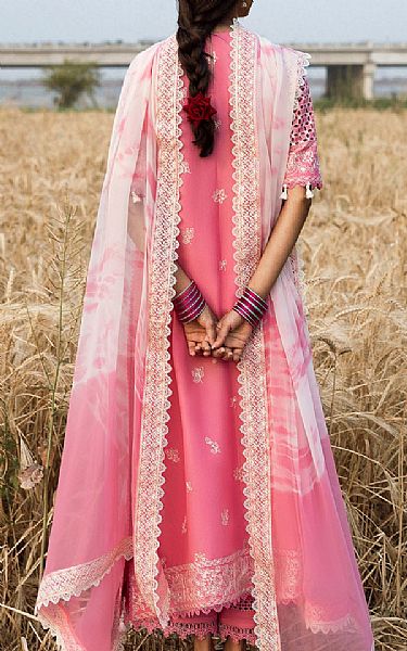 Afrozeh Pink Lawn Suit | Pakistani Lawn Dress in USA- Image 2