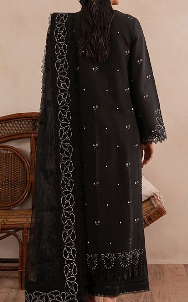 Afrozeh Black Lawn Suit | Pakistani Lawn Dress in USA- Image 2