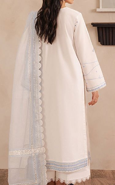 Afrozeh Off-white Lawn Suit | Pakistani Lawn Dress in USA- Image 2