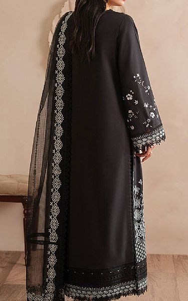Afrozeh Black Lawn Suit | Pakistani Lawn Dress in USA- Image 2