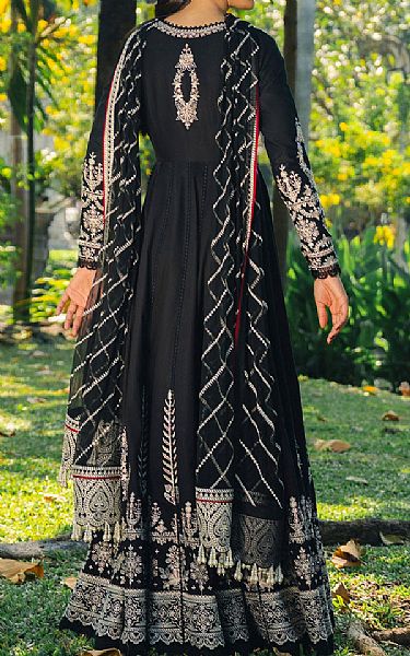 Afrozeh Black Lawn Suit | Pakistani Lawn Dress in USA- Image 2