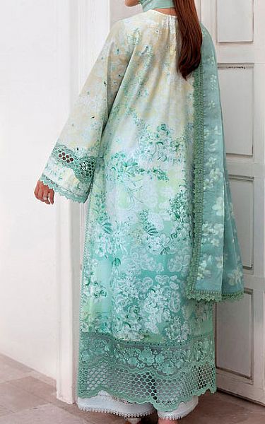 Afrozeh Mint Green Lawn Suit | Pakistani Lawn Dress in USA- Image 2